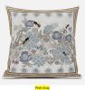 Bee 26x26 Blown Seam Broadcloth Bee Print Throw Pillow