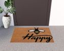 Bee Happy Dormat 17x29 Calloway Mills