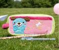 Embroidered Fabric Applique Carrying Case