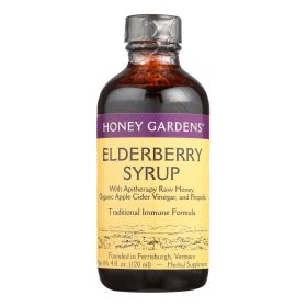 Apitherapy Elderberry Raw Honey Propolis Syrup