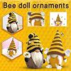 2 PCS Spring Honey Bee Gnome