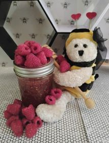 Honey Goods Raspberry Honey 5oz